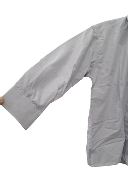 SAMET GRİ UZUN KOLLU S-M BEDEN DÜZ DESENSİZ SLİM FİT KLASİK CEPLİ ERKEK GÖMLEK indirimleri