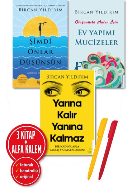 Yarına Kalır Yanına Kal / Olağanüstü Anlar / Şimdi Onlar Düşün (Alfa Kalem) - Bircan Yıldırım