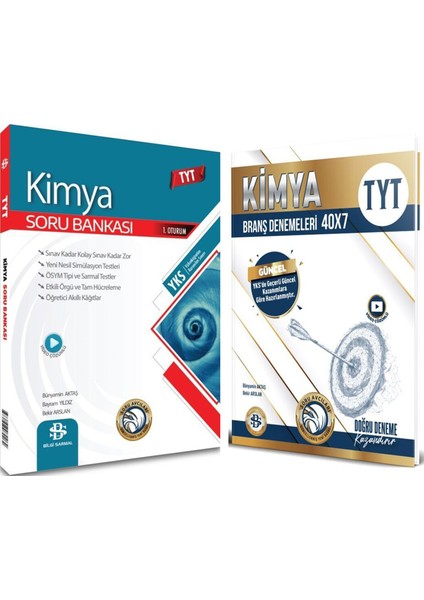 Bilgi Sarmal Tyt Kimya Soru Bankası ve Deneme Seti 2 Kitap