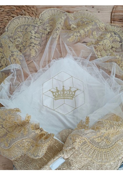 Miraylife Yenidoğan Ultralüks Piramit Desenli Güpürlü Bebek Battaniyesi Kundak fiyatları