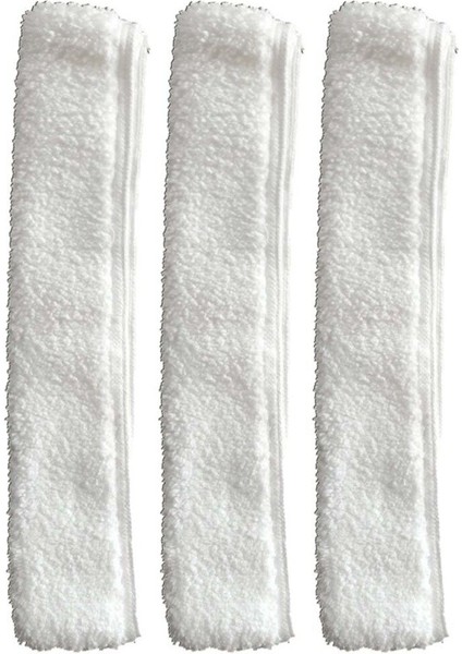 Yedek Cam Peluş Mop 35 cm, 3'lü set, temizlik malzemeleri, dayanıklı ve kullanışlı