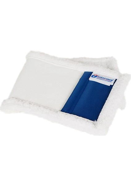 Mikrofiber Mop 40cm Mavi Set, TR Menşei, Hesatex Üretimi