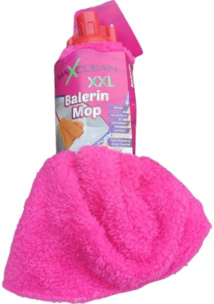 Çift Kat Mop Paspas Başlık Extra Kalın Yedek Temizlik Aracı