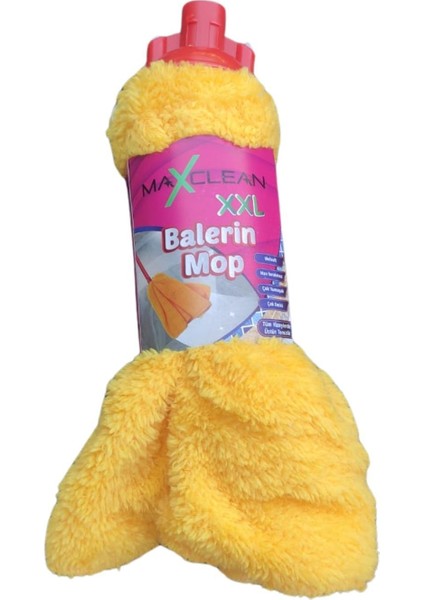 Çift Kat Mop Paspas Başlık Extra Kalın Yedek Temizlik Aracı