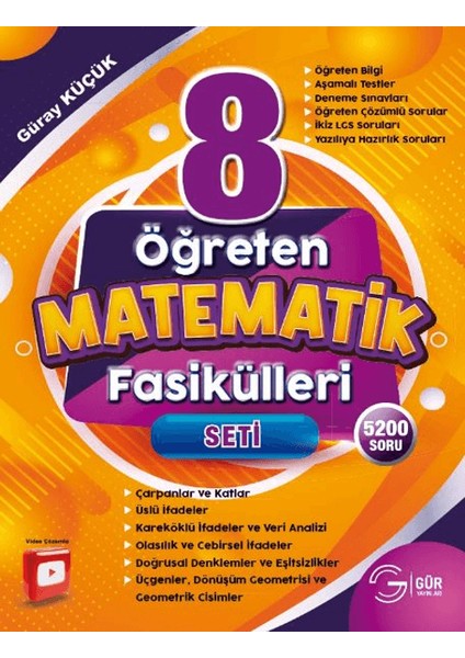 (Sınıf: 8) Öğreten Matematik Seti - Güray Küçük