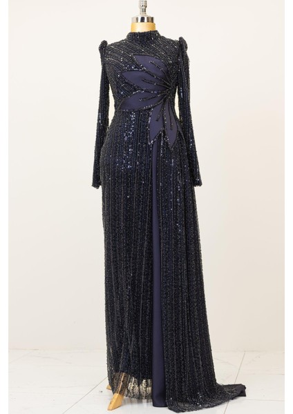 Bergüzar Tesettür Abiye Lacivert fırsatları