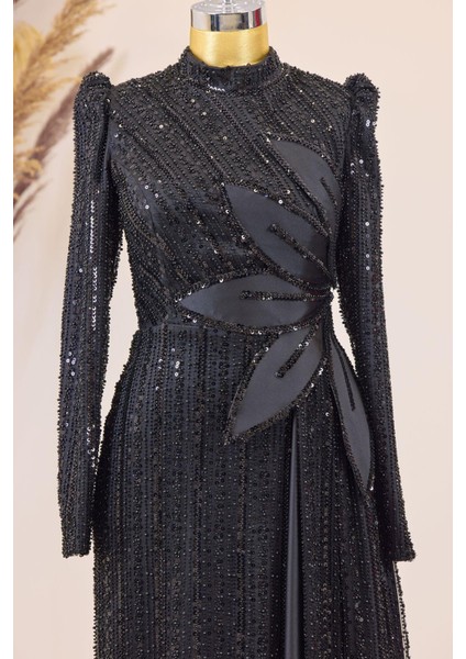 Bergüzar Tesettür Abiye Siyah fırsatları