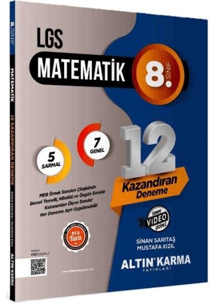 (Sınıf: 8) Lgs Matematik Sarmal Deneme - Sinan Sarıtaş