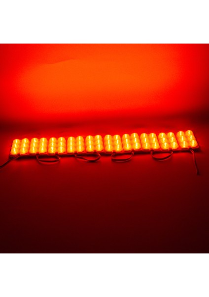 Hpy Y Kırmızı Modül LED 75*40 3030 24 Volt 3 Watt