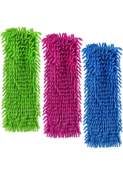 50 cm Mikrofiber Makarna Şönil Yedek Palet Tablet Mop Renk Karışık modelleri