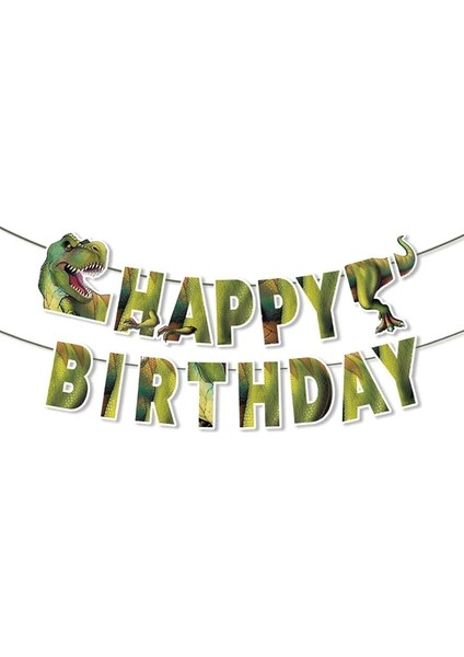 Caketopper 24 Adet Jurassic Dünya Dinozor Tema Tek Kullanımlık Sofra Jungle Safari Dinozor Peçete Plakası Vahşi Roar Boy Mutlu Doğum Günü Partisi Dekoru (Yurt Dışından)