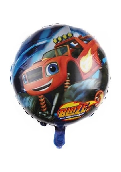 1 Adet Balon Blaze Canavar Doğum Günü Partisi Dekorasyon Makinesi Araba Plaka Bardak Şeker Kutusu Masa Örtüsü Balon Çocuk Günü Bebek Duş (Yurt Dışından)