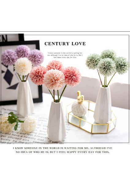 Kahve 5 Adet 3/5 Adet Ortanca Yapay Çiçekler Buket Ev Yatak Odası Dekoru Düğün Dekorasyon Zanaat Vazolar Çiçek Aranjmanı Aksesuarları (Yurt Dışından) fırsatları