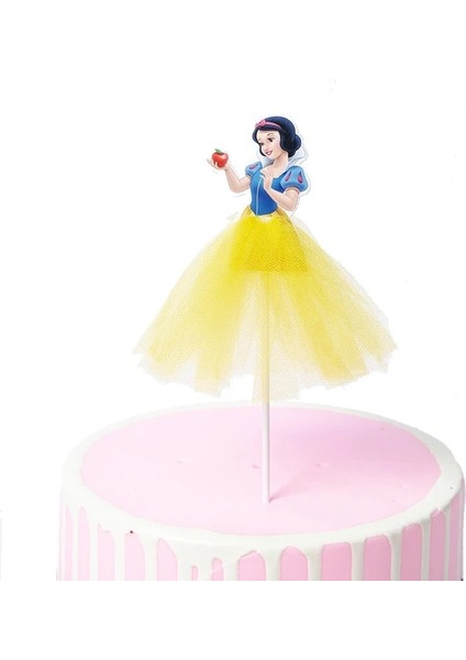 Stil E Topper Disney Prenses Kar Beyaz Çan Kız Doğum Günü Parti Malzemeleri Tabaklar Peçeteler Masa Örtüsü Çocuklar Için Bebek Duş Düğün Parti Dekor (Yurt Dışından)