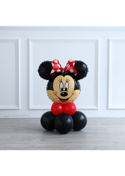 Olaf 2 10 Adet Disney Minnie Mickey Mouse Şişme Alüminyum Balon Erkek ve Kız Bebek Duş Çocuk Doğum Günü Partisi Etkinlikleri Dıy Dekor (Yurt Dışından)
