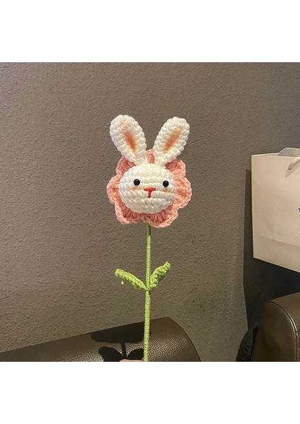 S16 Tığ Işi Çiçek Resim Olarak Domuz Tığ Çiçek Sevimli Yapay Çiçekler Kawaii El Örgü Buket Ev Yapımı Tığ Çiçek Dekor Dıy Öğretmenler Günü Hediyeleri 꽃다발 (Yurt Dışından)