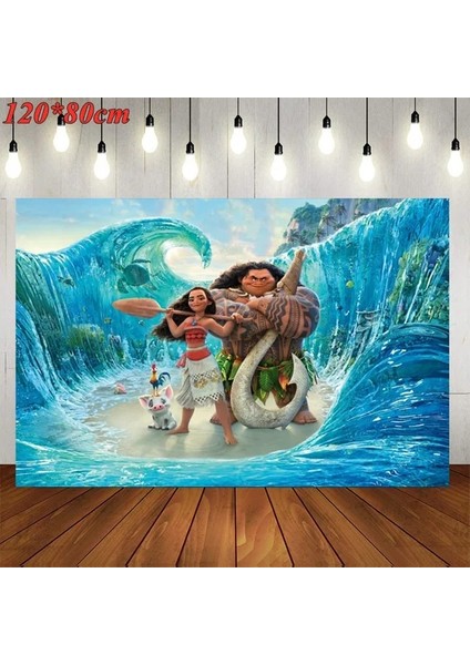 Arka Plan Disney Moana Doğum Günü Partisi Dekorasyon Malzemeleri Çocuklar Bebek Duş Sofra Bardak Tabaklar Afiş Balonlar Olay Dekor Hediye Şekeri (Yurt Dışından)