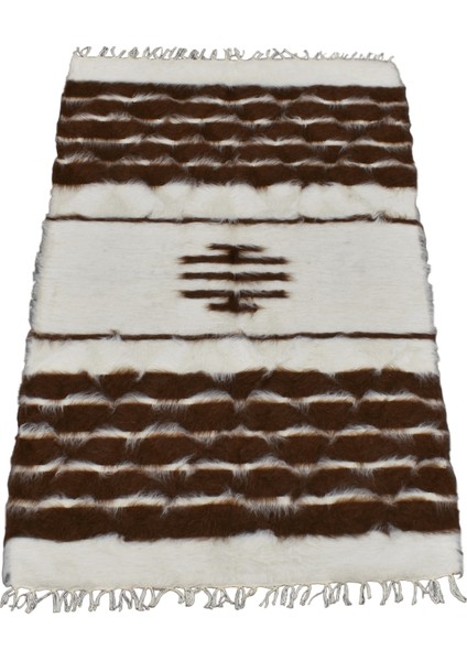 El Dokuma Yün Çizgili Tiftik Siirt Battaniyesi 0026 - Yeni - Çok Renkli modelleri