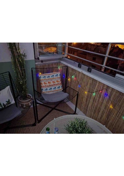 60 cm x 2,50 Metre Doğal Kamış Hasır Balkon Çiti Bahçe Çiti Dekorasyon modelleri