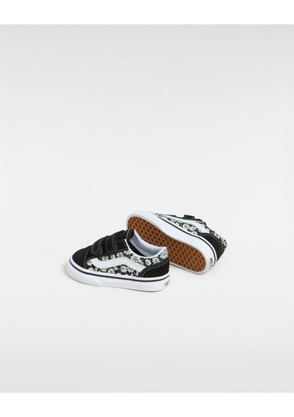 Vans Çocuk Old Skool Cırtcırtlı Ayakkabı