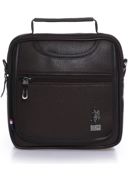Plevr 6762 Us Polo Suni Deri Omuz Askılı, Kulplu Erkek Portföy Çanta