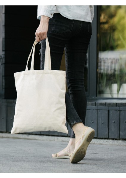 Boyamaya Uygun Ham Bez Çanta 35x40cm, 6'lı Ekru Paket, %100 Pamuk Materyal modelleri