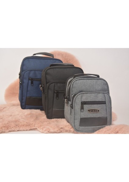 Küçük Boy Kumaş Askılı El ve Omuz Çantası, Gri, Tekstil, Şık ve Hafif Tasarım fırsatları