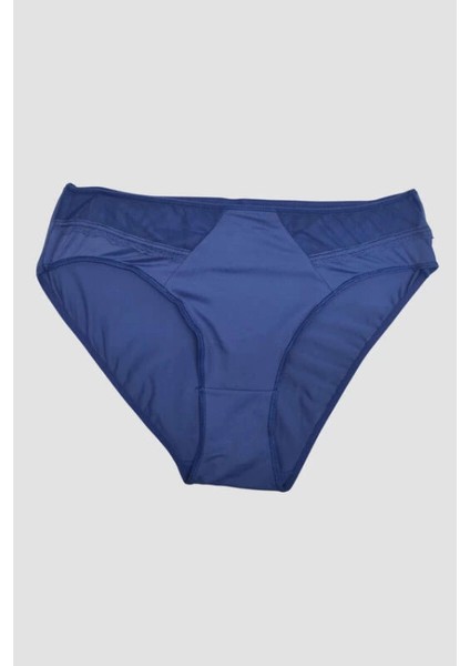 Siyah Tül Detaylı Slip 2779