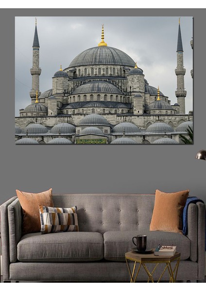 Istanbul Sultanahmet Camii Dekoratif Kanvas - Mdf Ahşap Tablo modelleri