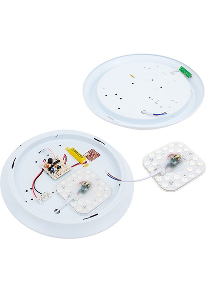 Hpy Y PM-7673 95 mm Beyaz 24 Ledli Şarjlı Tavan Lambası