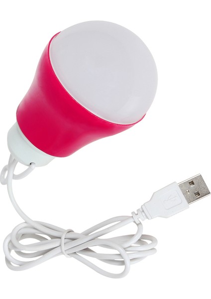 Hpy Y PM-12765 5 Watt 5 Volt 1 Metre USB Kablolu LED Ampul Beyaz