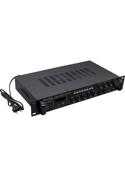 Hpy Y MV-540 100 Watt Usb/sd/uk Bluetooth 2 Mik Mute Girişli 5 Böhpy Eli Açıp Kapama Hat Trafolu Anfi