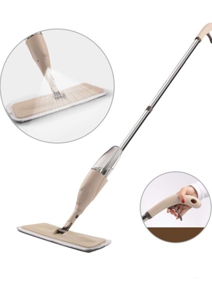 Sprey Mop ve 4 Yedek Mop Seti, Temizlik Kolaylığı İçin Ideal Seçim