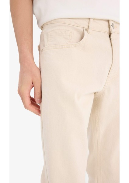 Slim Tapered Fit Dar Kalıp Normal Bel Daralan Paça Jean Pantolon C9743AX25SP indirimleri