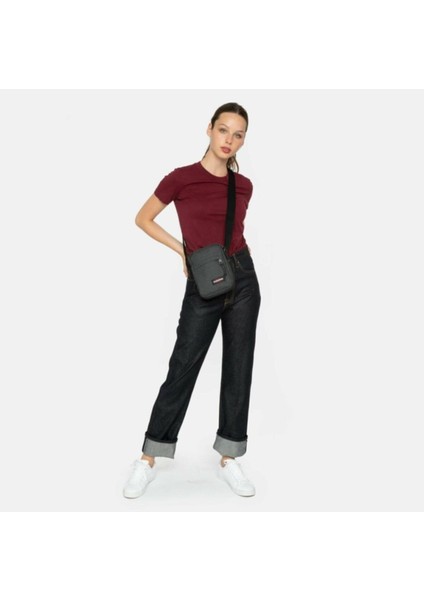 The One Black Denim Mini Askılı Çanta Siyah EK04577H fırsatları