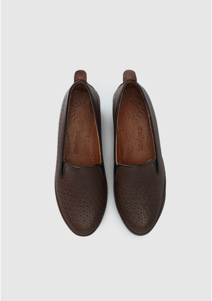 Kahve Deri Kadın Ayakkabı indirimleri