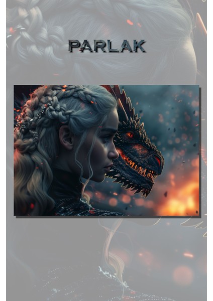 Game Of Thrones Dizi Poster - Duvar Kağıdı Yüksek Kalite Baskı