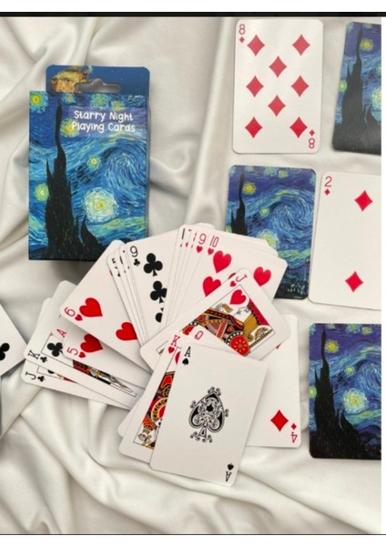 Van Gogh Yıldızlı Geceler Iskambil Poker Destesi, Iskambil Kağıtları
