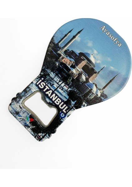 Galata Gift Şişe Açacağı Açacak Magnet Balon Şeklinde Dekoratif Soda Gazoz Açacağı Istanbul Temalı modelleri