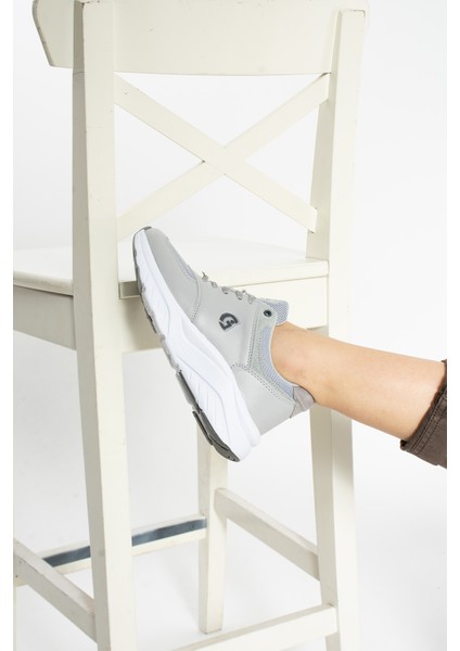 Nesra Kadın Günlük Beyaz Gri Spor Ayakkabı fiyatları