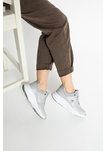 Nesra Kadın Günlük Beyaz Gri Spor Ayakkabı fırsatları