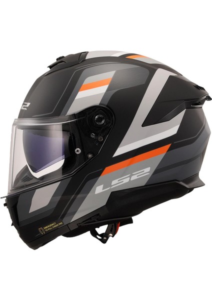Kask Ls2 Stream 2 Vintage Mat Siyah Gri-Beyaz Kırmızı fiyatları