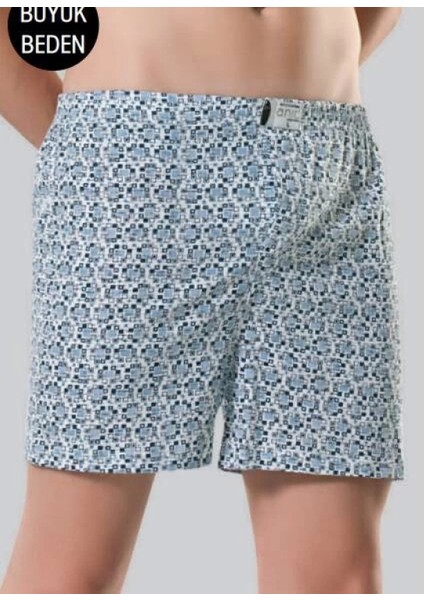 Erkek Battal Beden Penye Boxer