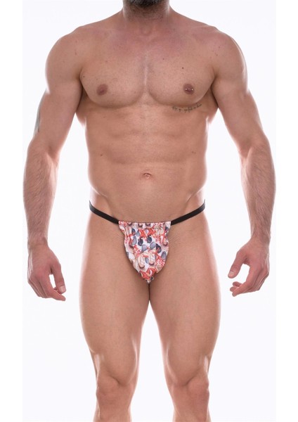 Miraxx Don Moris Erkek Desenli String Çamaşır