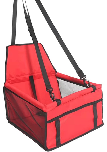 Köpek Araba Koltuğu Kapağı Katlanır Hamak Pet Taşıma Çantası Sepet Taşıma Kedi Kararlı Katlanabilir Seyahat Pet Köpek Araba Koltuğu (Yurt Dışından)