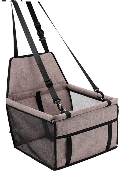 Köpek Araba Koltuğu Kapağı Katlanır Hamak Pet Taşıma Çantası Sepet Taşıma Kedi Kararlı Katlanabilir Seyahat Pet Köpek Araba Koltuğu (Yurt Dışından)