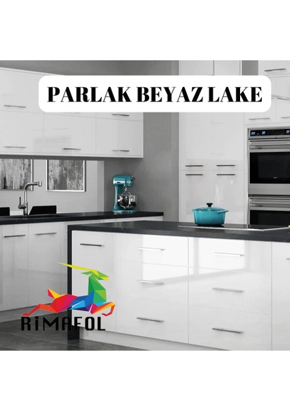 Dolap Buzdolabı Çamaşır Makinası Kaplama Folyosu 100 cm x 3METRE Parlak Beyaz