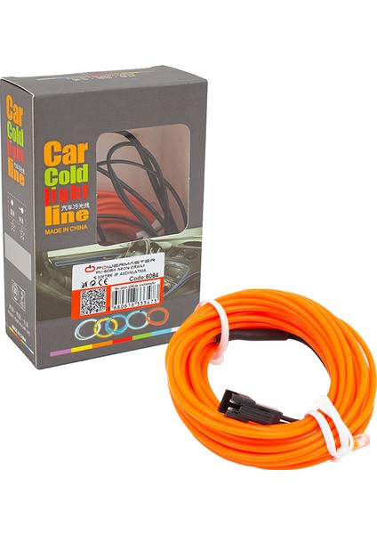 PM-6084 Neon Oranj 5 Metre Ip Aydınlatma 5 V USB Adaptörlü