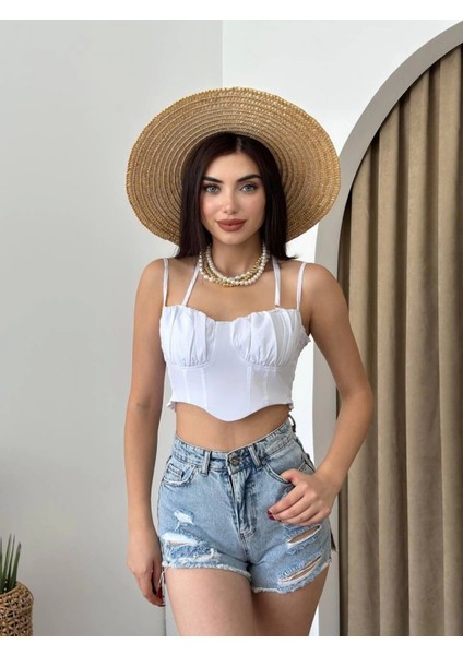 Elix Askılı Büstiyer Crop