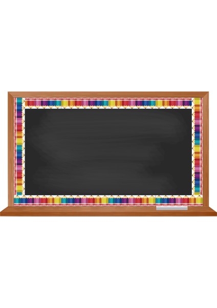 2 Rulo Bülten Sınırları Çıkartmalar Kalemler Sınır Trim Okula Dönüş Dekorasyon Kenarlıkları Kara Tahta Trim Dekorasyon (Yurt Dışından) fırsatları